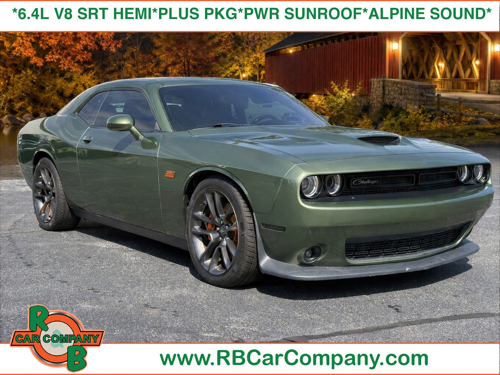 Used 2021 Dodge Challenger R/T Scat Pack w/ Plus Package RWD image 1