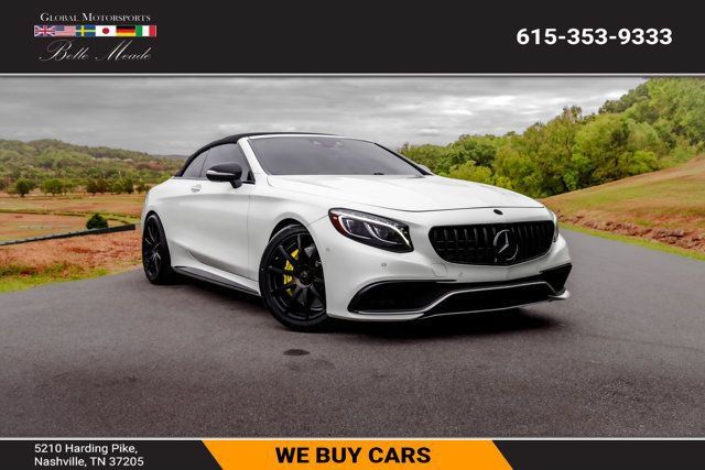 Used 2017 Mercedes-Benz S 63 AMG 4MATIC Cabriolet image 1