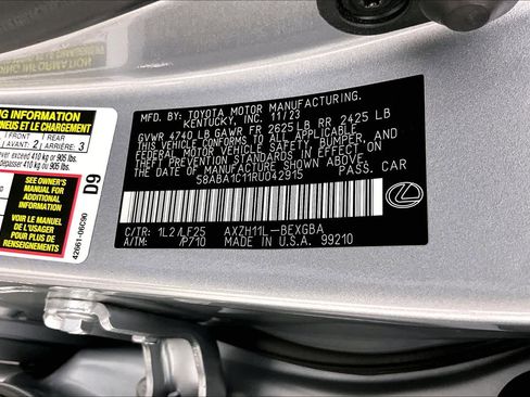 Used 2024 Lexus ES 300h F Sport image 35