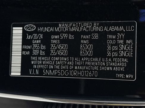 Used 2024 Hyundai Santa Fe Calligraphy AWD/4WD image 41