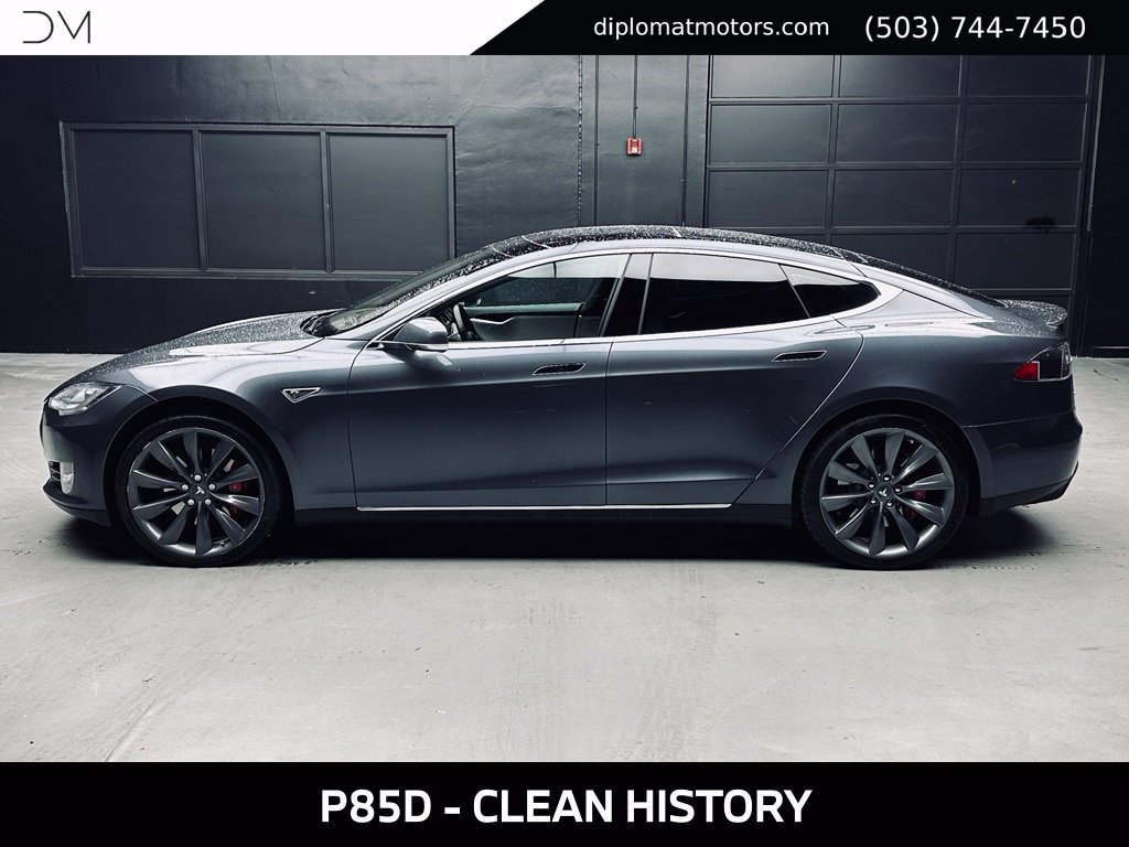 Used 2014 Tesla Model S P85D AWD/4WD image 4