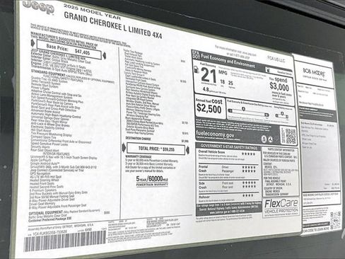 New 2025 Jeep Grand Cherokee L Limited image 14