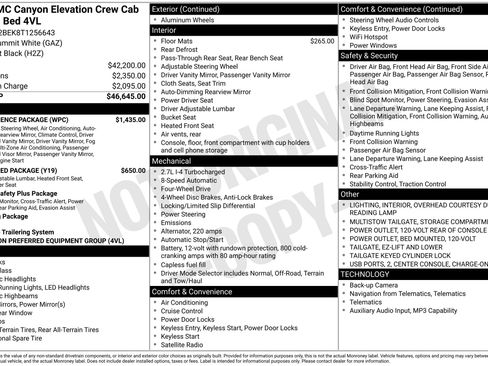 New 2026 GMC Canyon Elevation w/ Convenience Package AWD/4WD image 40