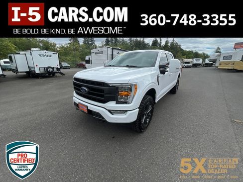 Used 2021 Ford F150 Lariat AWD/4WD image 1