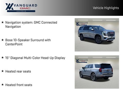 New 2026 GMC Yukon Elevation w/ Elevation Premium Package AWD/4WD image 10