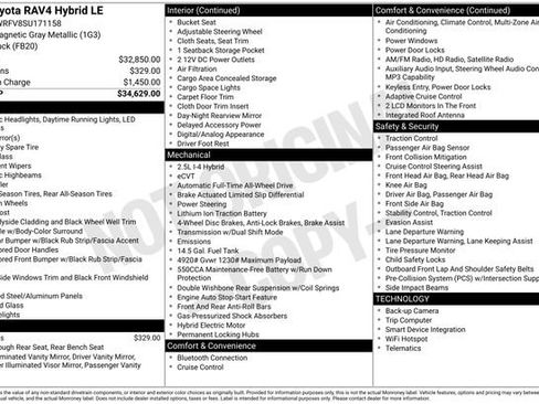 Used 2025 Toyota RAV4 LE image 6