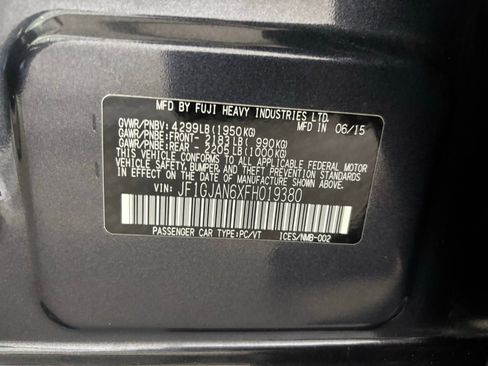 Used 2015 Subaru Impreza 2.0i Limited w/ Popular Package #2 image 27