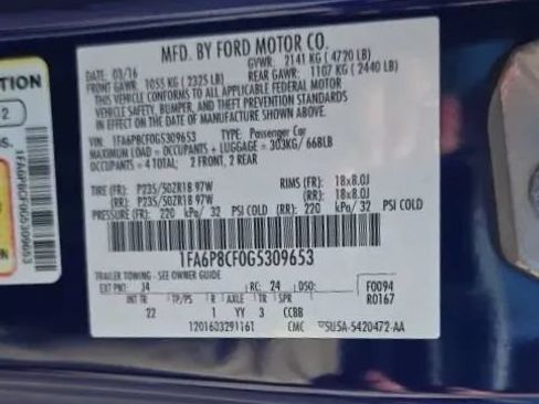 Used 2016 Ford Mustang GT RWD image 41