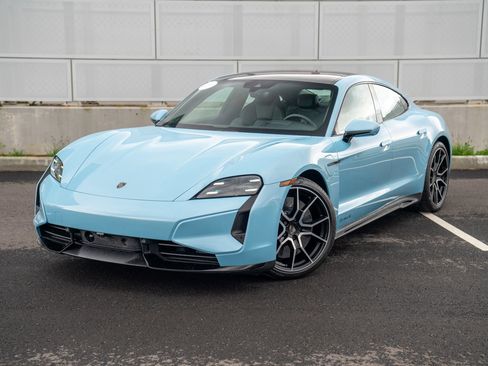 Certified 2025 Porsche Taycan Turbo AWD/4WD image 1