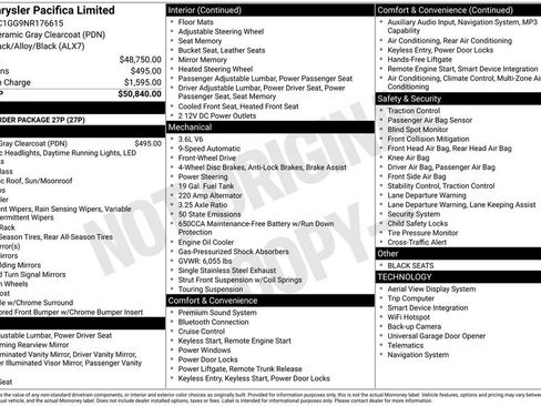 Used 2022 Chrysler Pacifica Limited FWD image 11