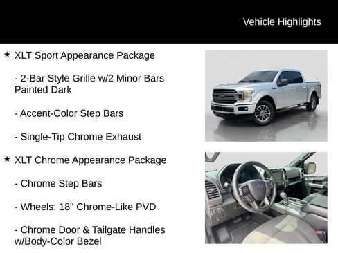 Used 2018 Ford F150 XLT w/ Equipment Group 302A Luxury AWD/4WD image 11