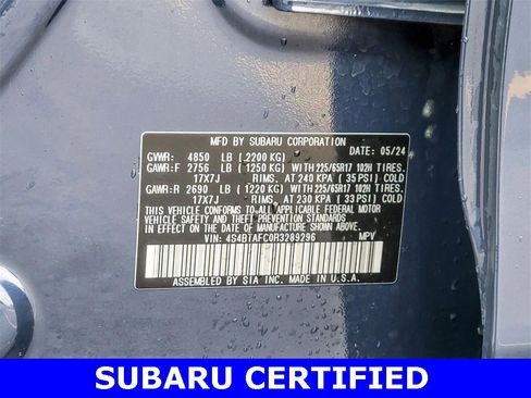 Certified 2024 Subaru Outback Premium image 36