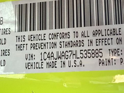 Used 2017 Jeep Wrangler Sport w/ Quick Order Package 24S image 28