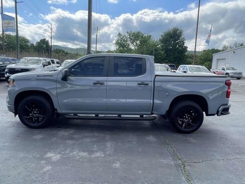 Certified 2024 Chevrolet Silverado 1500 Custom w/ Turbomax Blackout Package RWD image 2