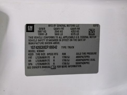 Used 2012 GMC Sierra 3500 Denali AWD/4WD image 71