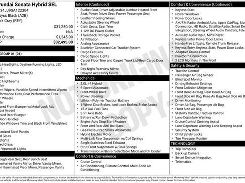 Used 2025 Hyundai Sonata SEL image 34