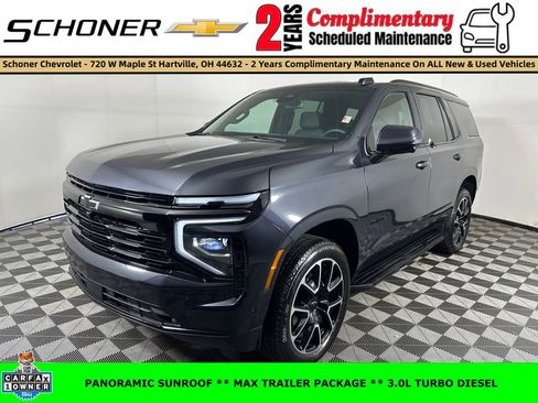 Used 2025 Chevrolet Tahoe RST w/ Comfort Package AWD/4WD image 1