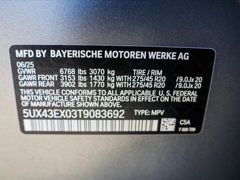 Used 2026 BMW X6 M60i w/ Climate Comfort Package AWD/4WD image 29