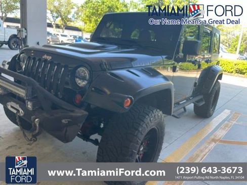 Used 2011 Jeep Wrangler Unlimited Rubicon w/ Trailer Tow Group AWD/4WD image 1