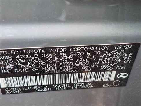 Used 2024 Lexus IS 350 F Sport w/ Navigation Package RWD image 17