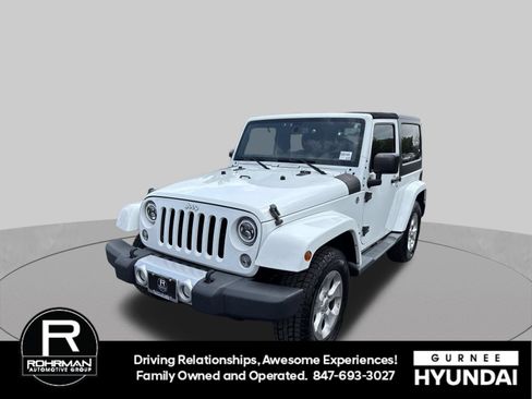 Used 2015 Jeep Wrangler Sahara w/ Dual Top Group AWD/4WD image 1