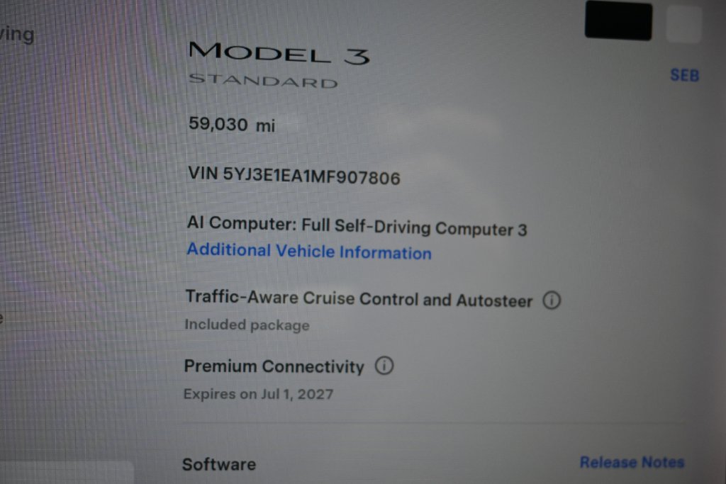 Used 2021 Tesla Model 3 Standard Range Plus RWD image 12