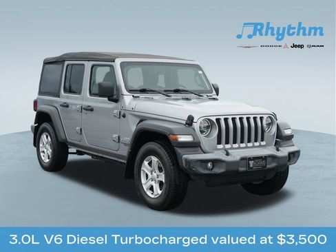 Used 2021 Jeep Wrangler Unlimited Sport AWD/4WD image 1