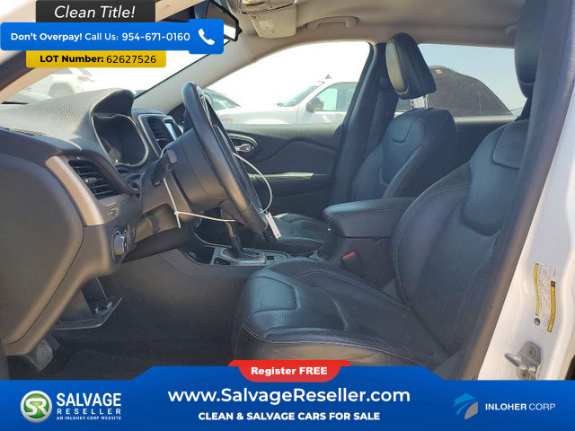 Used 2014 Jeep Cherokee Limited w/ Technology Group FWD image 9