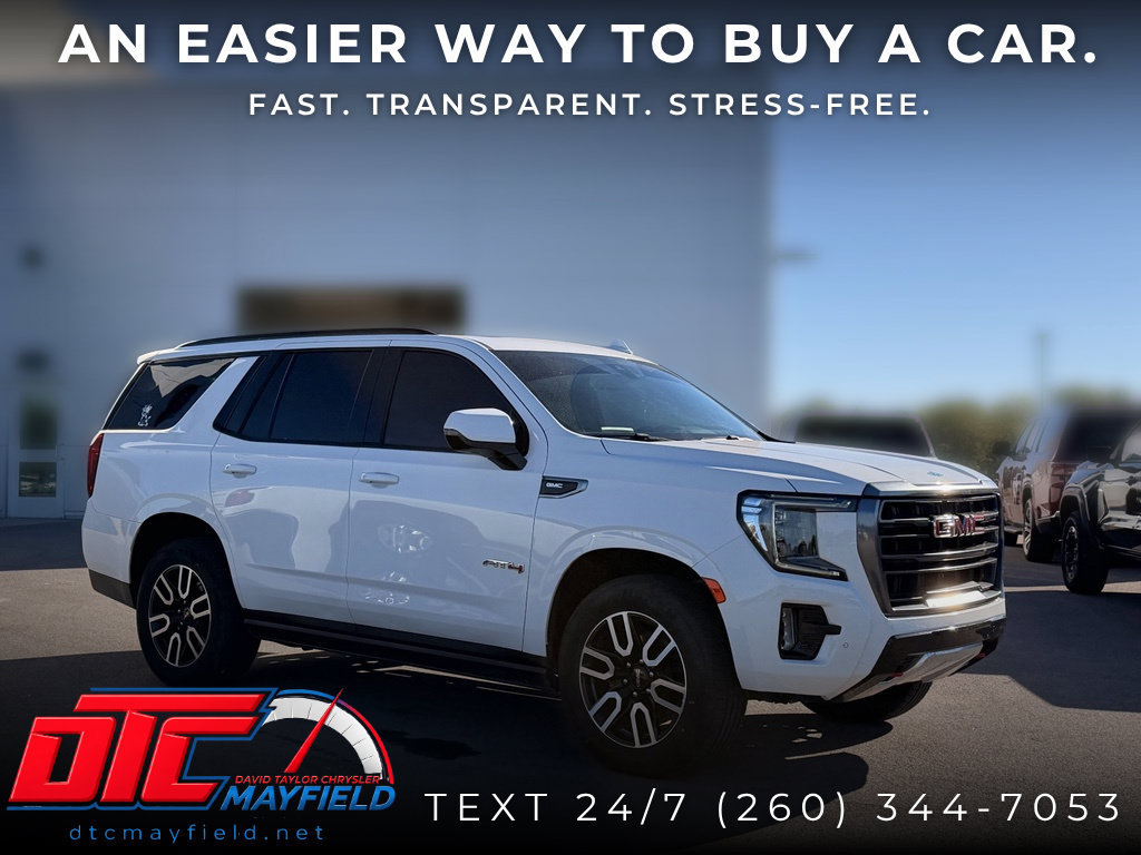 Used 2021 GMC Yukon AT4 w/ Rear Media and Nav Package AWD/4WD image 1