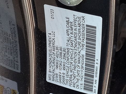 Certified 2023 Honda Accord LX image 26