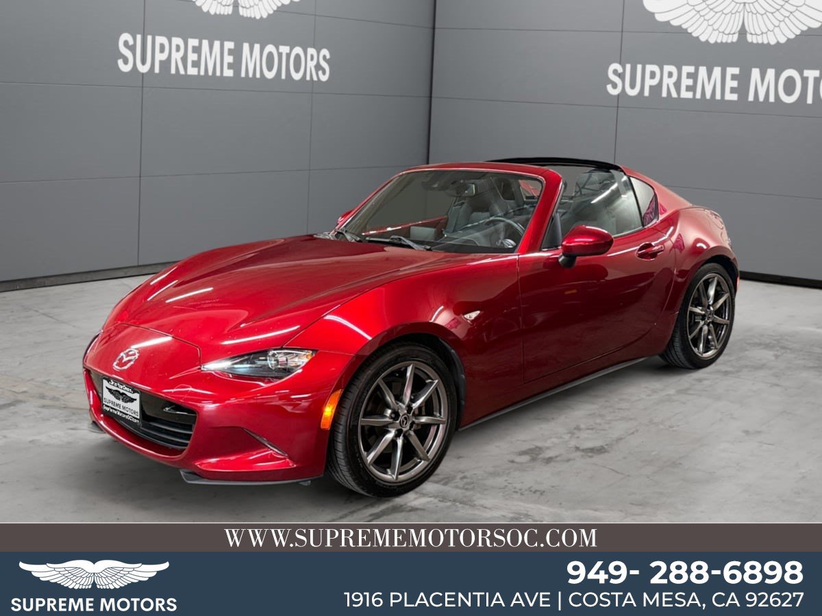 Used 2022 MAZDA MX-5 Miata RF Grand Touring w/ Weather Package RWD image 1