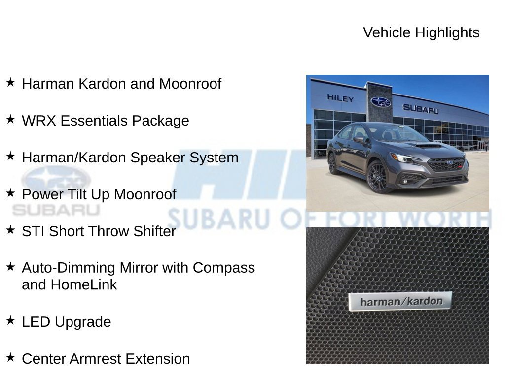 New 2026 Subaru WRX Premium w/ WRX Essentials Package AWD/4WD image 5