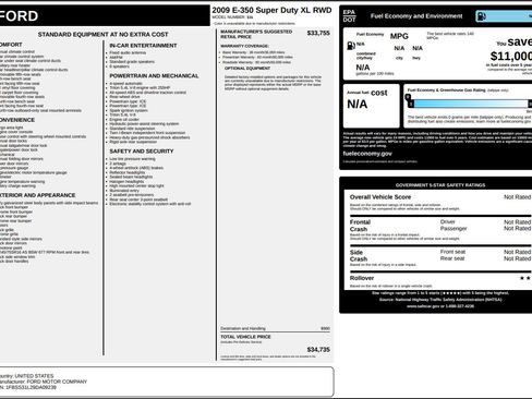 Used 2009 Ford E-350 and Econoline 350 XL image 41