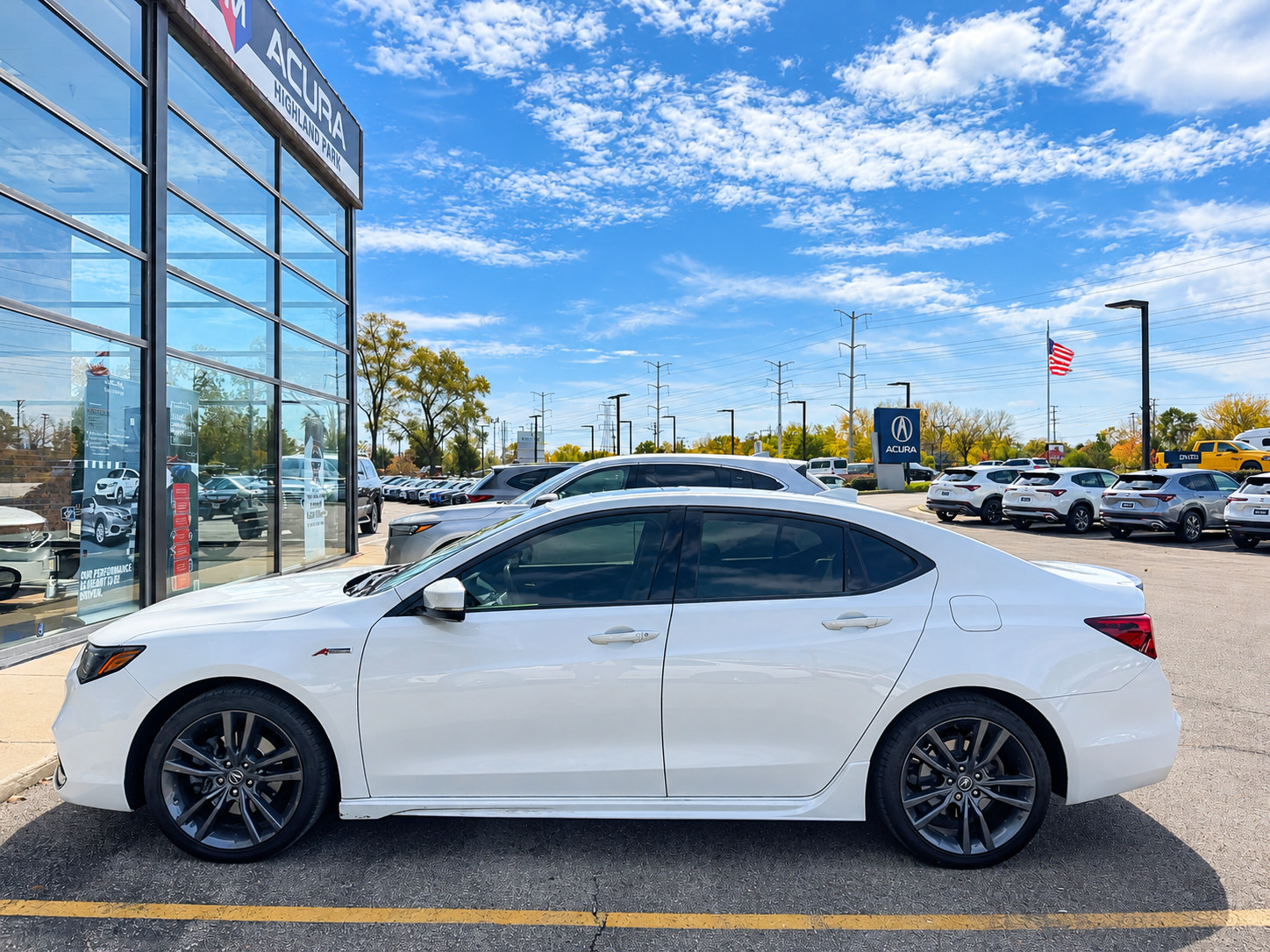 Used 2020 Acura TLX w/ Technology Package AWD/4WD image 3