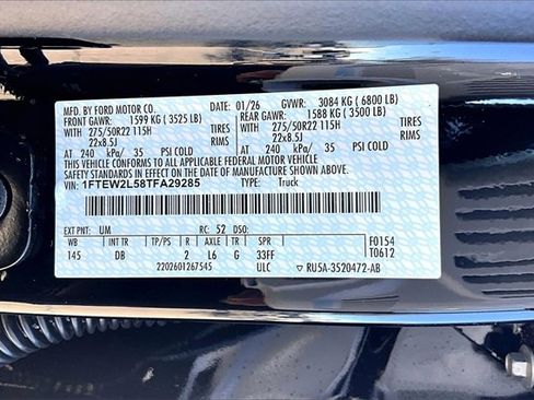 New 2026 Ford F150 STX w/ F-150 LOBO Package image 12