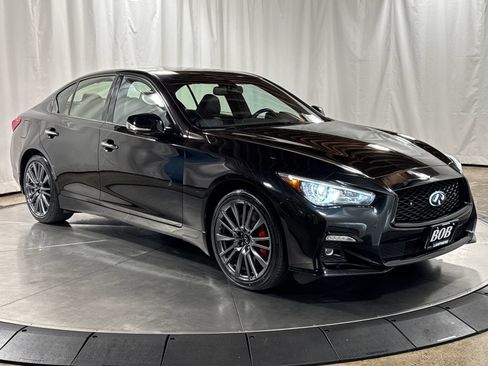 Used 2023 INFINITI Q50 Red Sport 400 w/ Black Opal Edition AWD/4WD image 7