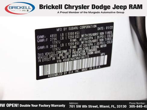 Used 2022 Subaru Outback Premium AWD/4WD image 37