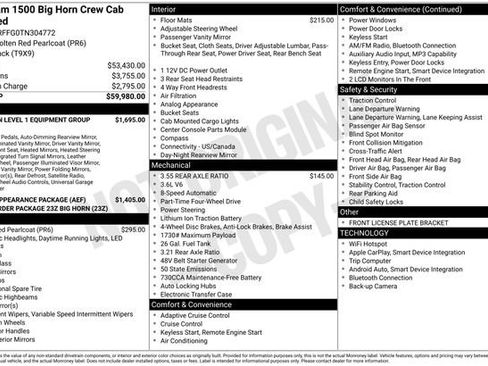 Certified 2026 RAM 1500 Big Horn AWD/4WD image 7