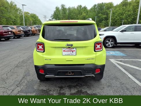 Used 2018 Jeep Renegade Limited w/ UConnect 8.4 Nav Group AWD/4WD image 7