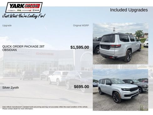 Certified 2025 Jeep Grand Wagoneer Series III w/ Quick Order Packagew 28T AWD/4WD image 5