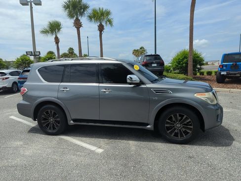Used 2017 Nissan Armada Platinum w/ Captain Seat Package AWD/4WD image 2