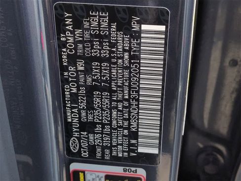 Used 2015 Hyundai Santa Fe GLS w/ Option Group 02 image 36