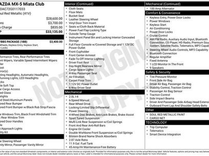 Used 2016 MAZDA MX-5 Miata Club w/ Brembo/BBS Package