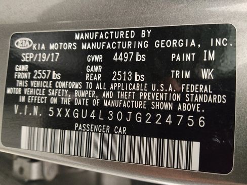 Used 2018 Kia Optima EX w/ Technology Package image 33