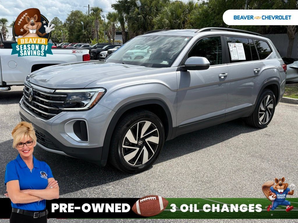 Used 2024 Volkswagen Atlas SE AWD/4WD image 1