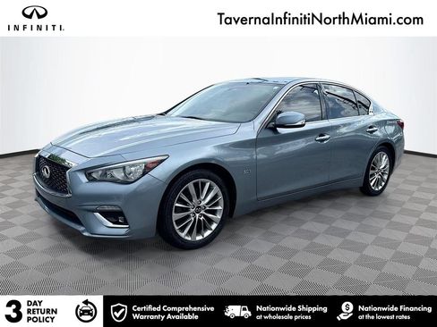 Used 2020 INFINITI Q50 Luxe RWD image 1