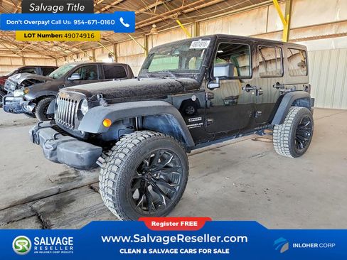 Used 2017 Jeep Wrangler Unlimited Sport w/ Quick Order Package 24S AWD/4WD image 1