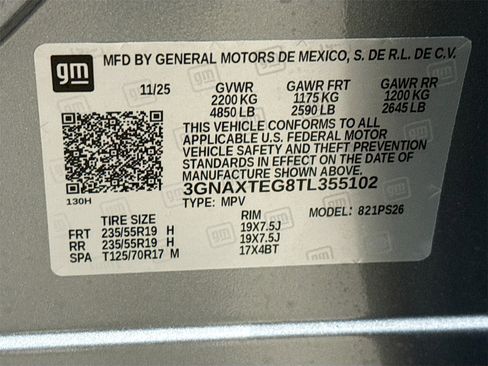 New 2026 Chevrolet Equinox RS image 33