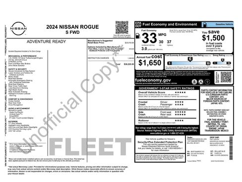 Used 2024 Nissan Rogue S FWD image 5