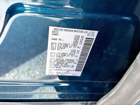 Certified 2026 Nissan Murano Platinum w/ Cargo Package AWD/4WD image 34